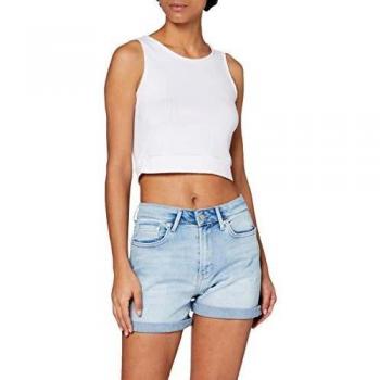 Pepe Jeans Mary Pantaloni Corti Denim Bleach
