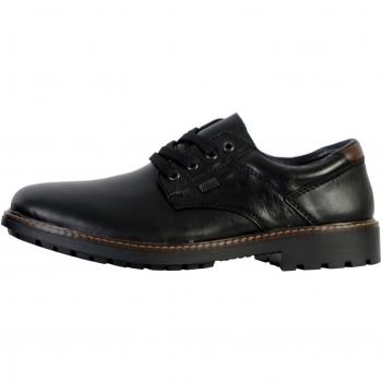 Chaussures Rieker homme cuir lisse noires