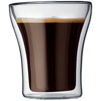 Vasos Transparente 0,2 L Bodum Assam – Juego de 2