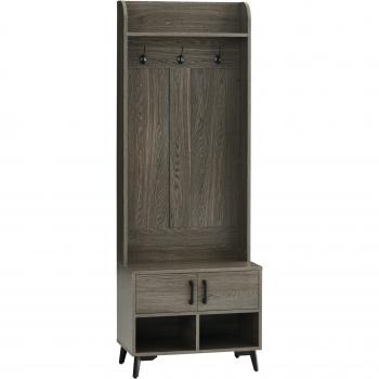 Porte-chaussures 2 Portes, Gris – HOMCOM