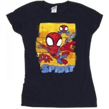 Camiseta Mujer Marvel Spidey y sus Amigos