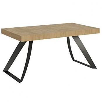 Table Extensible 90x160 cm Chêne Nature Proxy 420