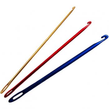 Soft Grip Aluminum Crochet Hook Set 2.5-6.0mm