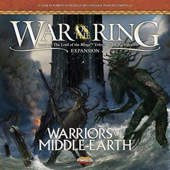 War of The Ring Warriors of Middle Earth Board Game (2nd Ed)