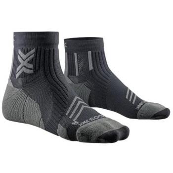 Calze X-Bionic Run Expert Caviglia Nero/Grey 42-44