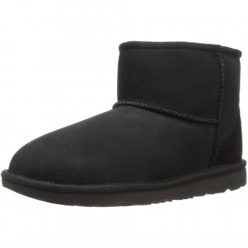 UGG Classic Mini II, Botas clásicas Unisex niños, Negro, 35 EU