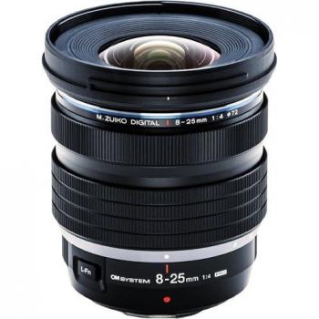 Olympus OM System m.Zuiko Digital 8-25mm F4 Pro Objektiv schwarz