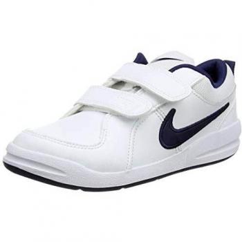 Nike Unisex-Kinder PICO 4 (PSV) Low-Top, Weiß (White/Midnight Navy), 37