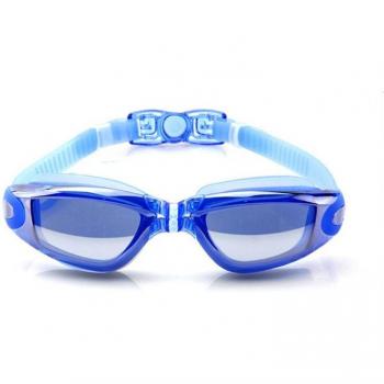 Équipement de sport aquatique : lunettes de piscine en silicone anti-buée et UV