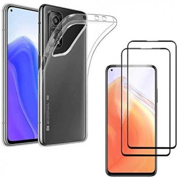 Phonillico coque souple et protection écran pour Xiaomi MI 10T/MI 10T PRO