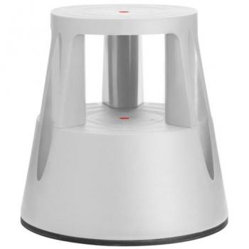 Sgabello Rotante “Roll A Step” Grigio – Dimensioni 24x45x45 cm