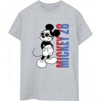Pull léger coton avec Mickey Mouse en dégradé, style femme