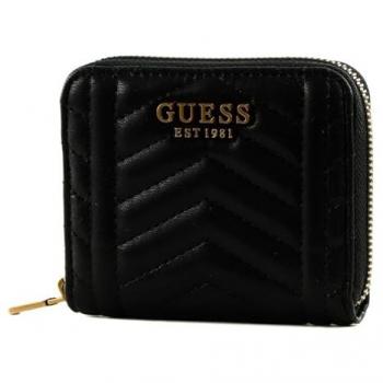Porte-monnaie noir Guess Lovide SLG