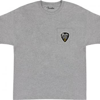 Tee Fender avec Patch Poche Gris XL