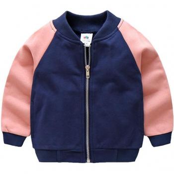 Kids' Outwear Mandarin Collar Jacket 2-10 Years