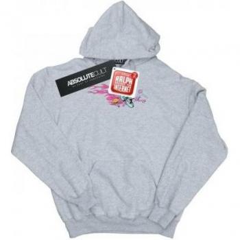 Herrenkapuzensweat XXL Disney Wreck-It-Ralph Candy Skull Weiß