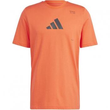 Camiseta fitness adidas all gym hombre rojo (S)