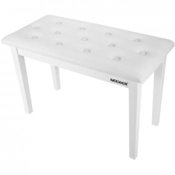 Banc de Piano Neewer Duo Rembourré avec Compartiment de Rangement