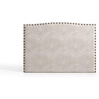 Cabecero Ambar Matris 160x115 cm Tela Antimanchas Blanco