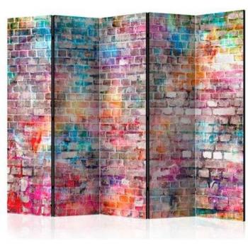 Pannello Divisorio Colourful Brick II Art