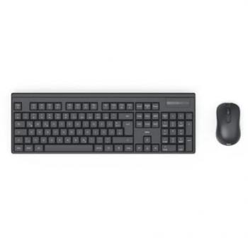 UK International Black Keyboard & Mouse Set – Hama WKM‑100