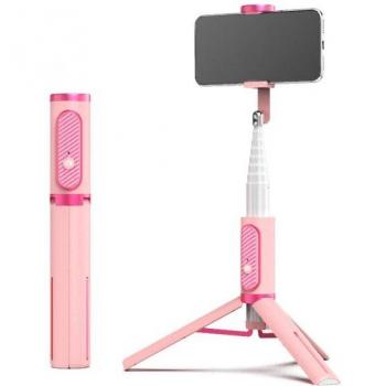 Monopod Selfie Stok met Telefoonhouder en Bluetooth-verbinding