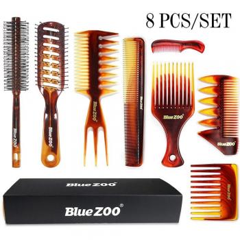 Men's Large Back Hairdressing Comb Set