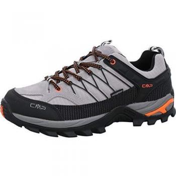 CMP Sport Rigel Low WP Wanderschuhe, Cemento-Nero, 42 EU