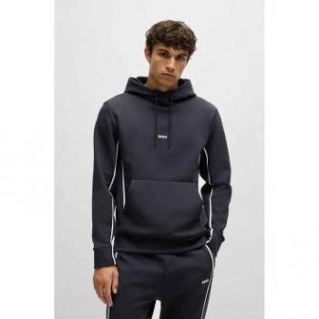 Felpa con Cappuccio BOSS Soody 1 S Blu Scuro