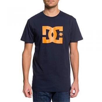 DC Shoes Uomo S – T-Shirt Black Iris / Orange Popsicle