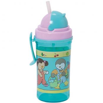 Gourde T'Choupi avec clip 350 ml