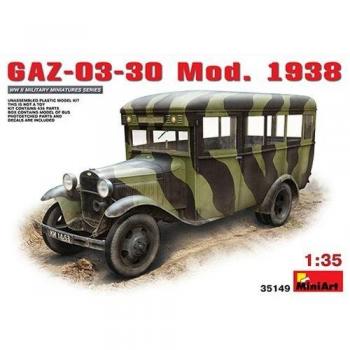 MiniArt 1:35 GAZ-03-30 Plastic Model