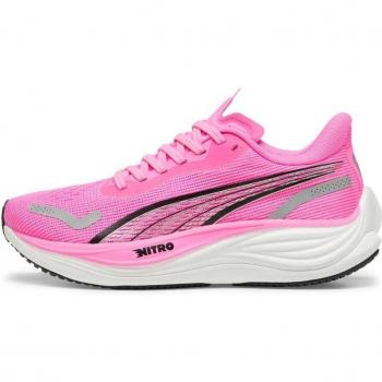 Puma Velocity Nitro 3 Color Rosado Blanco SS24 Talla 37,5 EU