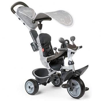 Triciclo Baby Driver Confort Grigio da 10 Mesi Smoby
