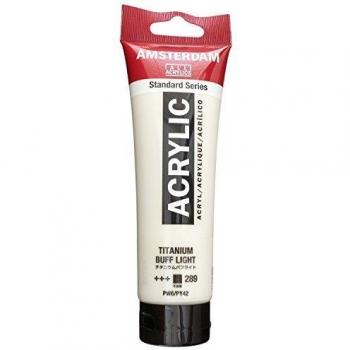 Amsterdam Acrylfarbe Buff Titanio Klar 120 ml