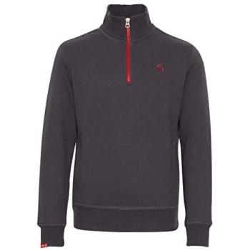 Troyer SDBenn Herren Langärmliger Pullover in Grau (Med)