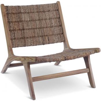 Sedia Salotto Legno & Rattan Private