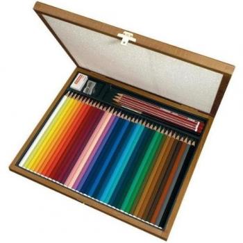 Matite acquarellabili Stabilo Aquacolor 2,8 mm assortiti cassetta di legno da 36