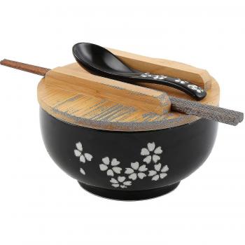 Bol Riz Noir Design Mai