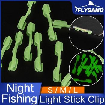 FLYSAND Fishing Light Stick Clip Card Holder