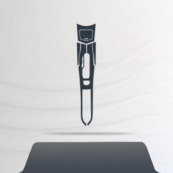 Transparent TPU Film for Cadillac ATS Central Control Gear