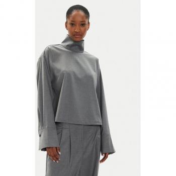 2NDDAY Francisca Pullover mit Rollkragen Grau