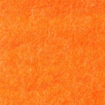 Fieltro 10 hojas 23x30 cm 2mm naranja