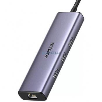 Ugreen CM512 6-in-1 USB-C Hub with 3 USB-A and HDMI