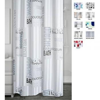 Font Duschvorhangfolie Ridder 303120, 180 x 200 cm