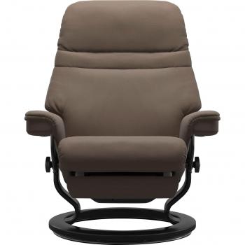 Stressless® Relaxsessel „Sunrise“ – Lederausführung BATICK (mole) – Größe L