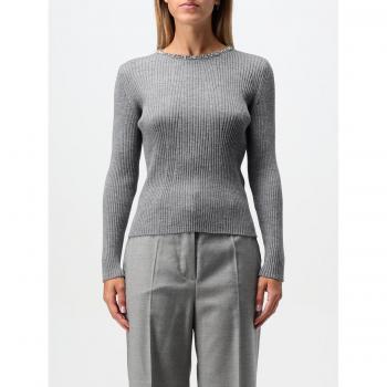 Grey Wool Max Mara Sweater for Women, Size S