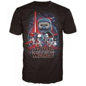 T‑shirt Funko Pop Star Wars Noir « The Force Awakens »