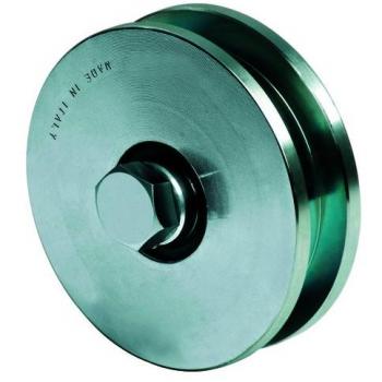 Ruote per cancello zincate con cuscinetti Ø 140 mm portata 550 kg