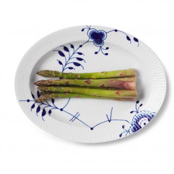 Royal Copenhagen Blue Fluted Mega Oval Plate 30cm